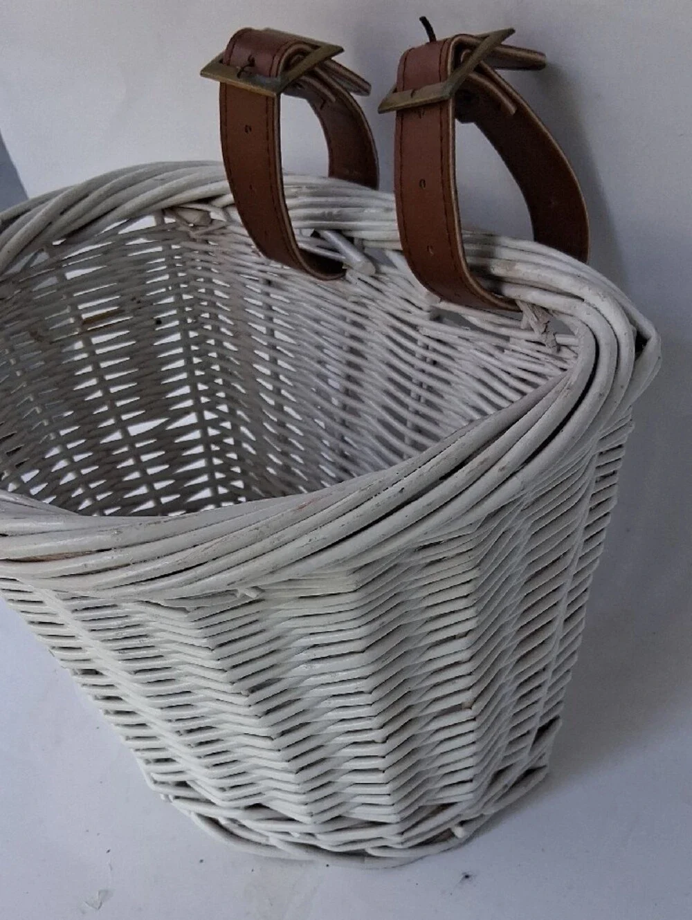 Wicker Bike Basket